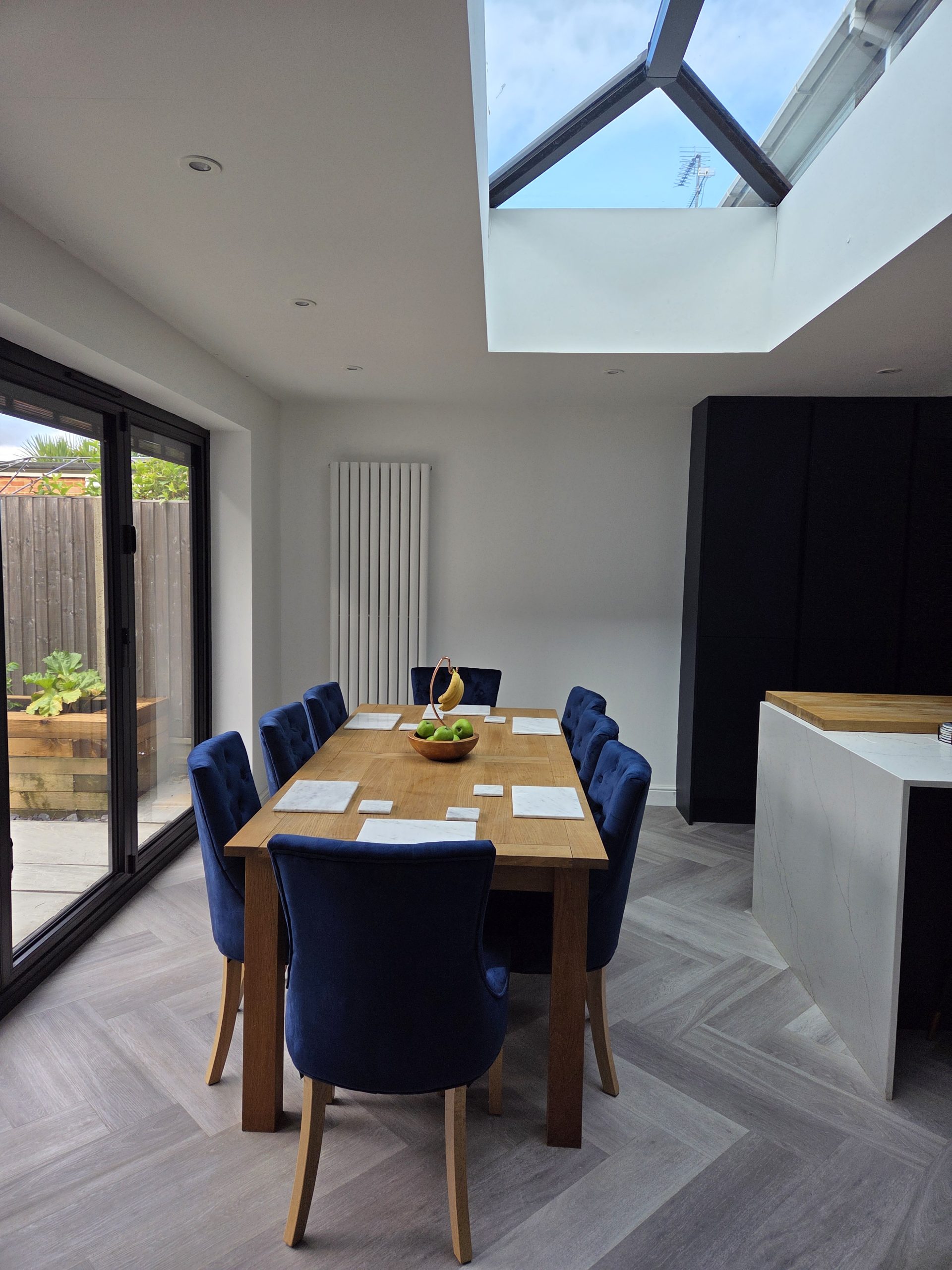 Completed house extension in Mytchett, August 2025