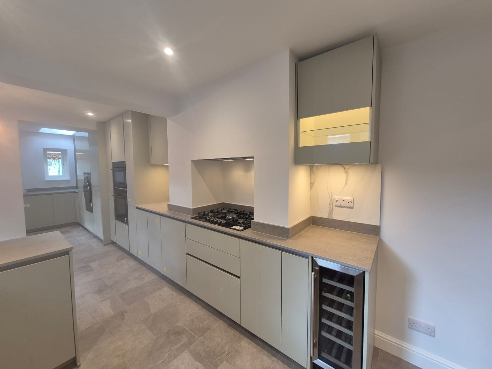 Open plan kitchen and dining space in Fleet, September 2025